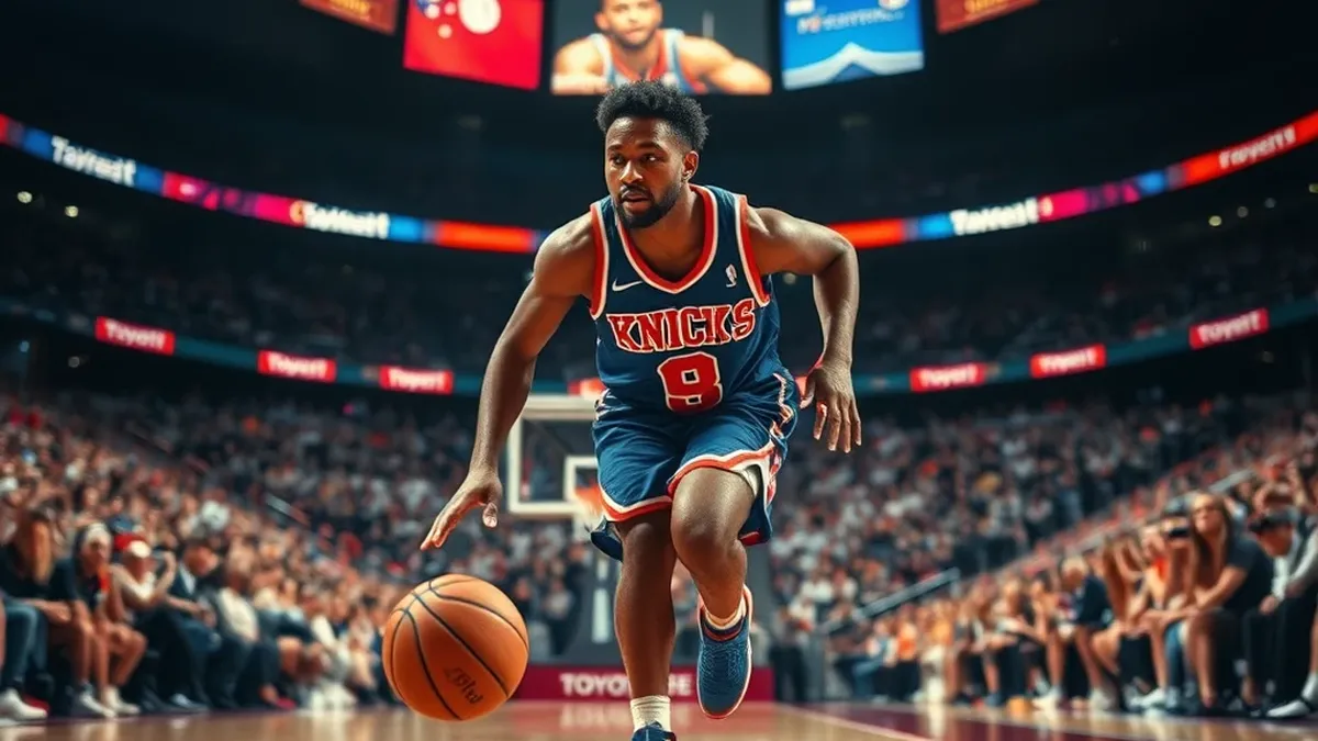 Julius Randle showcased his dominance in the Knicks' recent win against the Rockets