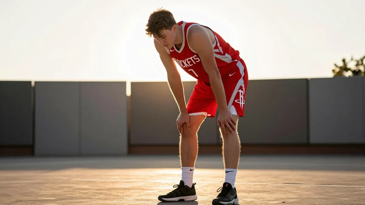 A comprehensive look at the Houston Rockets' 2026 training camp roster, featuring a mix of veteran stars like Kevin...